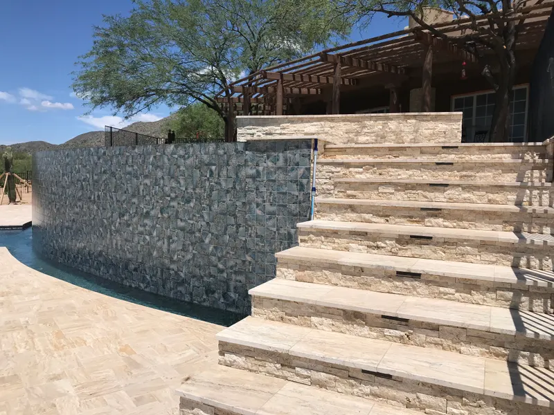 Custom swimming pool excavation by Mitchell Excavating in Black Canyon City, AZ
