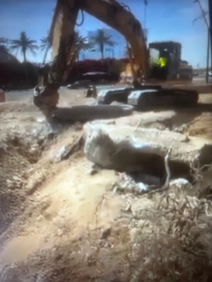 Demolition and lot clearing by Mitchell Excavating in Flagstaff, AZ